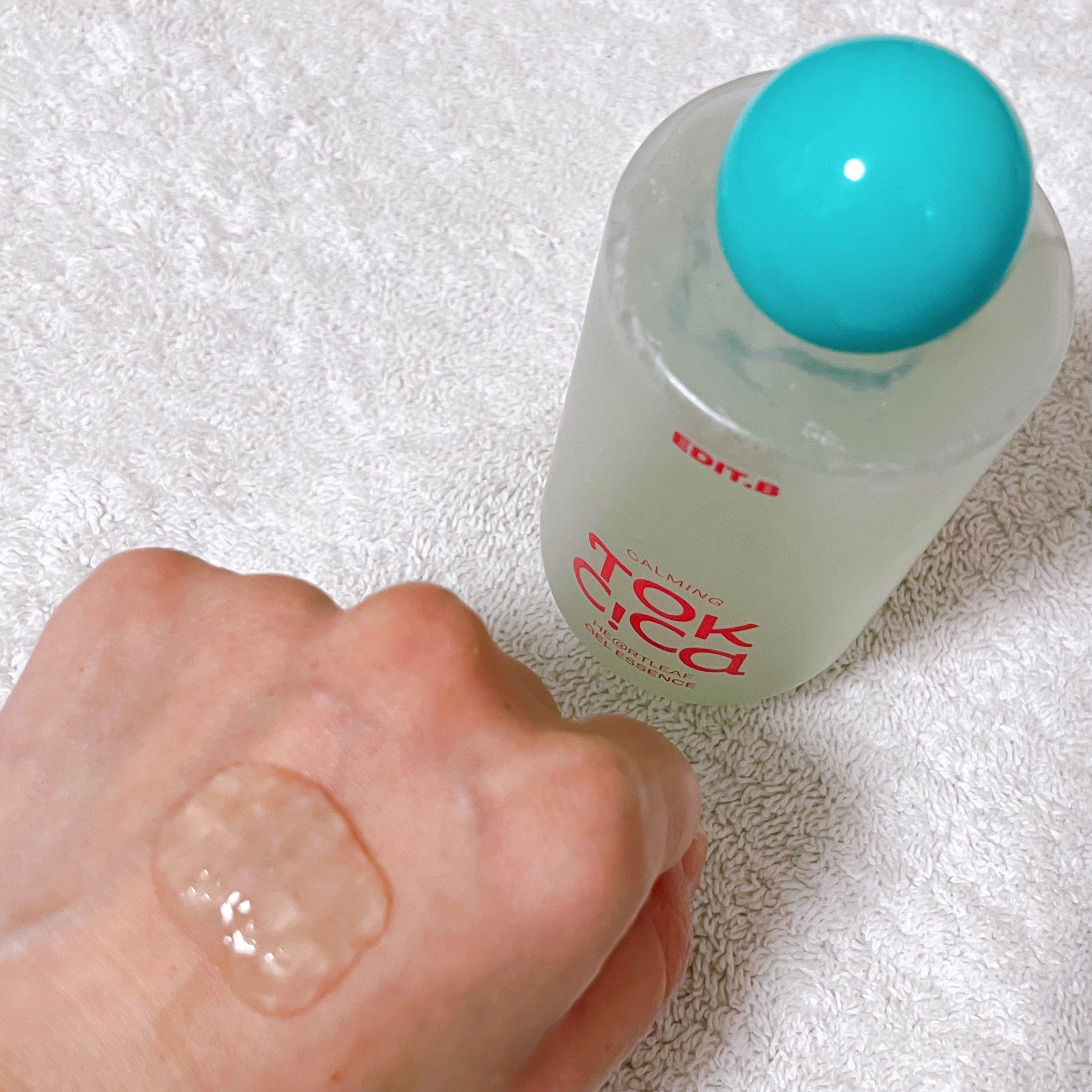 カーミングシカドクダミゲルエッセンス/EDIT.B/美容液を使ったクチコミ（2枚目）