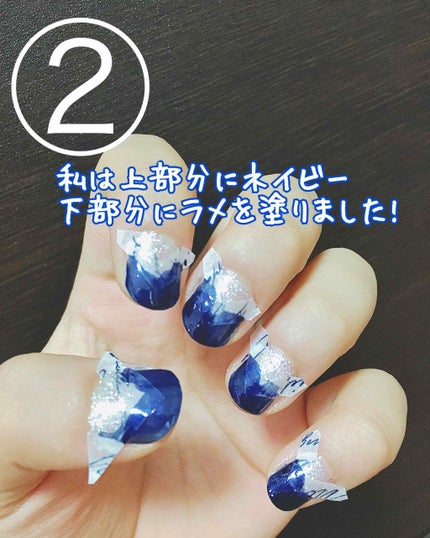 速乾トップコート/セリア/ネイルトップコートを使ったクチコミ(3枚目)
