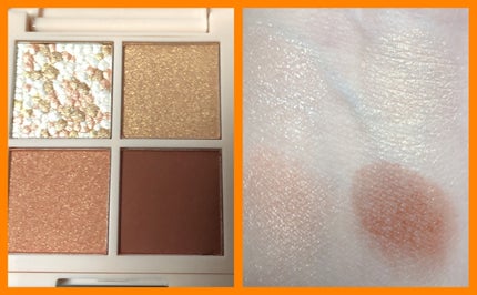 レブロン ダズル アイシャドウ クアッド 002 サンセット ブリック/REVLON/アイシャドウパレットを使ったクチコミ(3枚目)