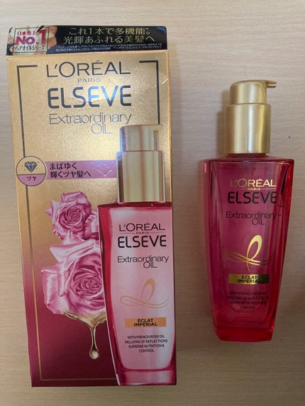 エクストラオーディナリー オイル エクラアンペリアル 艶髪オイル/ロレアル パリ/ヘアオイルを使ったクチコミ(2枚目)