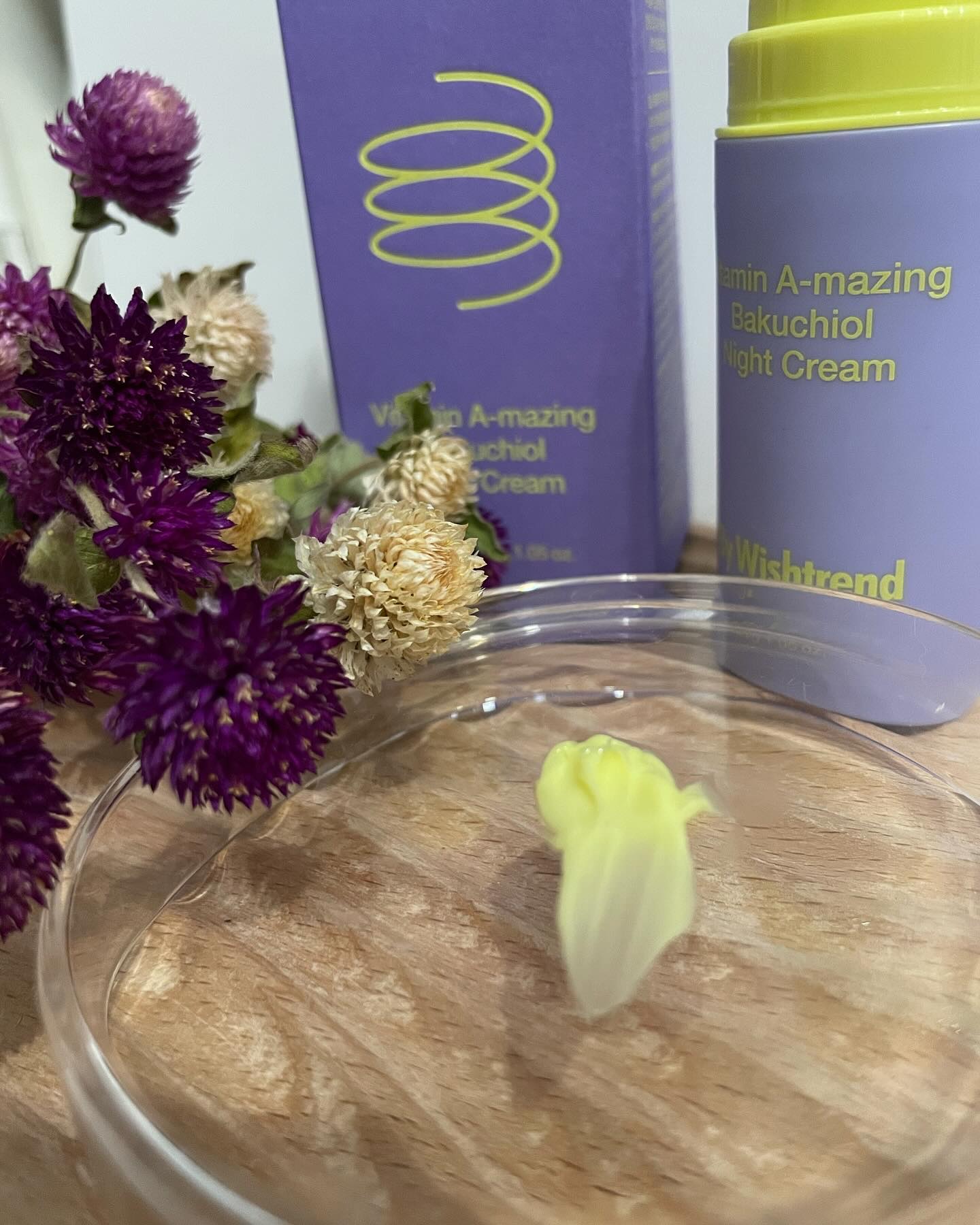 ビタミンA-mazingバクチオールナイトクリーム/By Wishtrend/フェイスクリームを使ったクチコミ（2枚目）