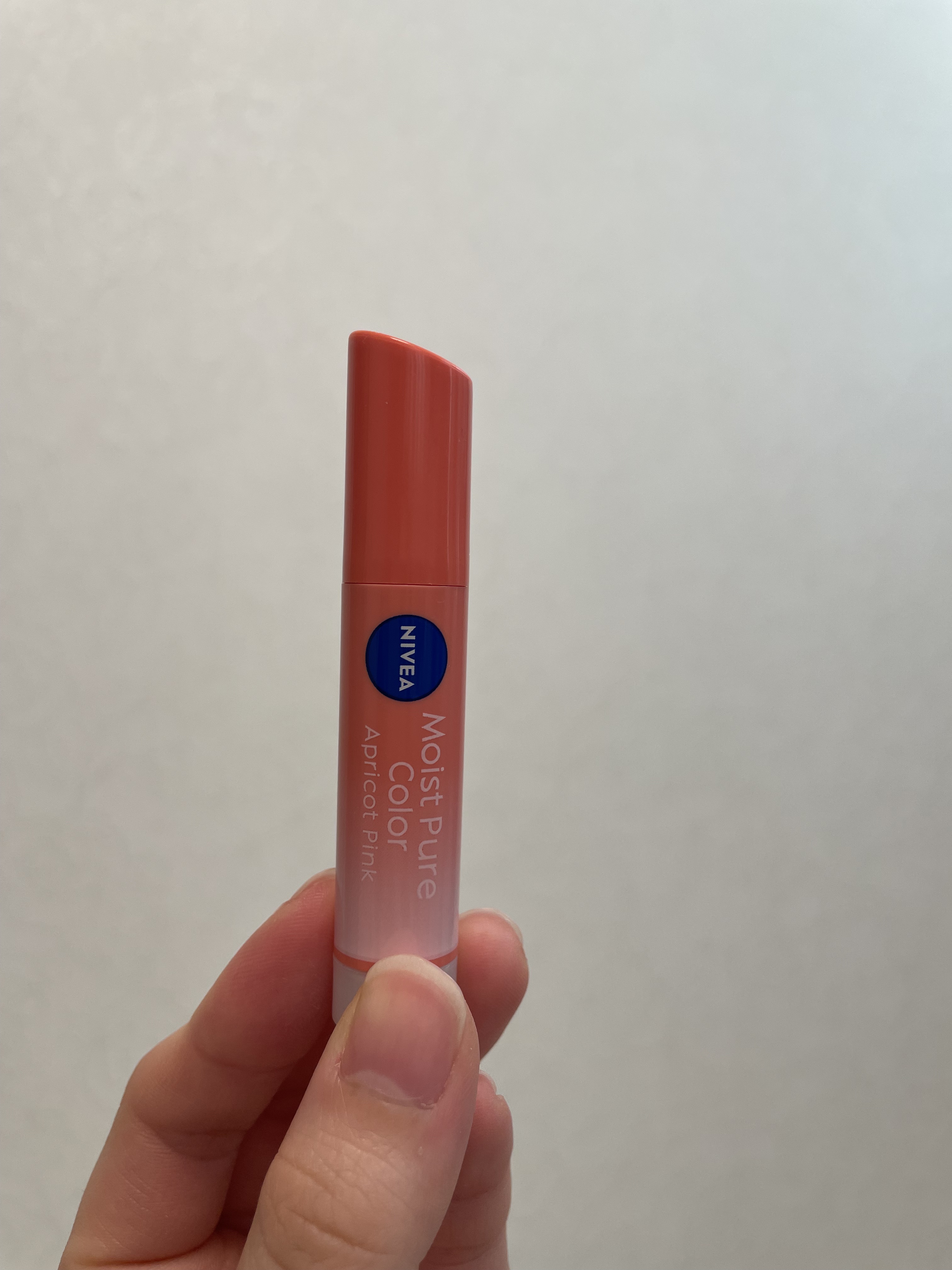 モイストピュアカラーリップ/ニベア/リップクリームを使ったクチコミ（1枚目）