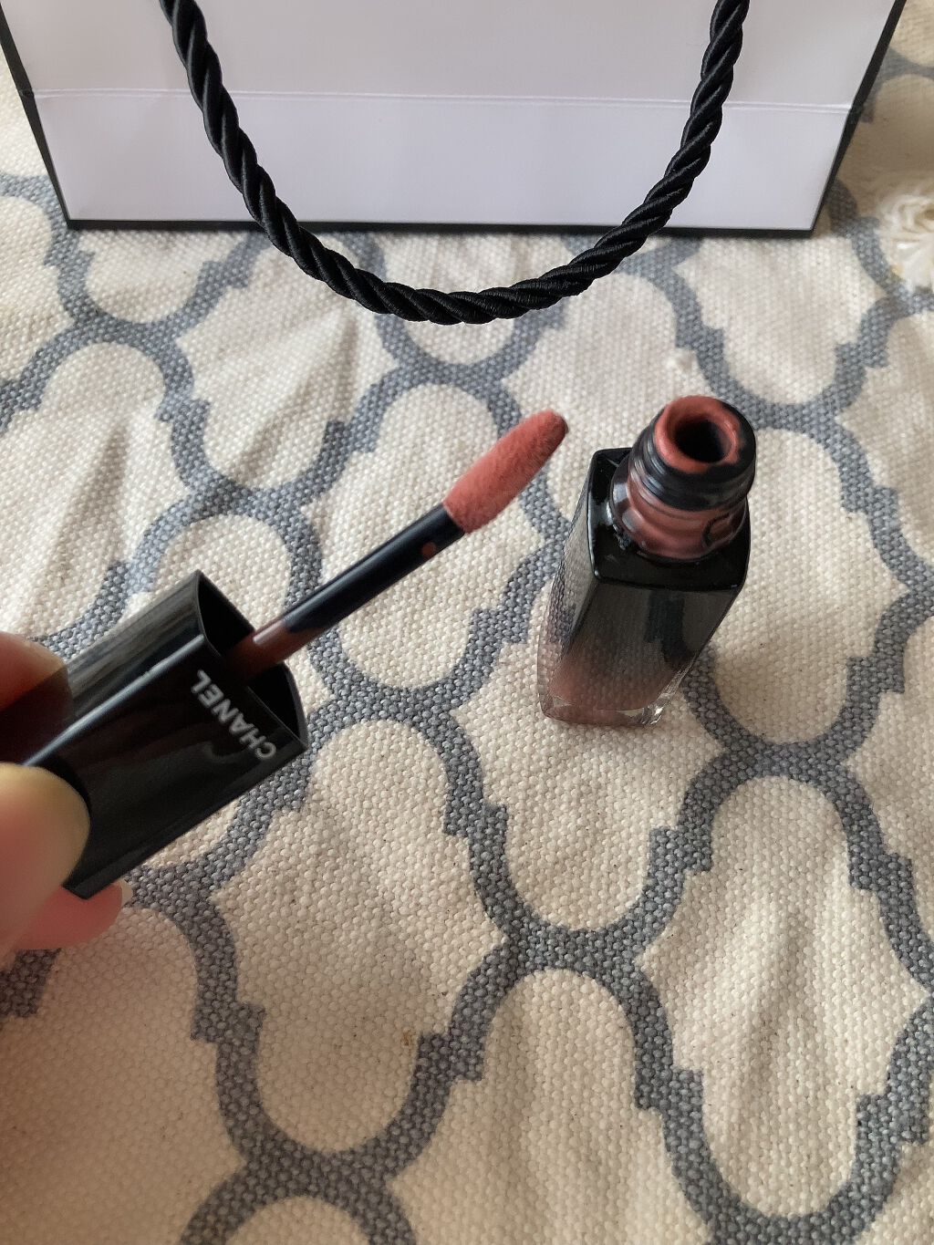 ルージュ アリュール ラック 62 スティル/CHANEL/口紅を使ったクチコミ（2枚目）