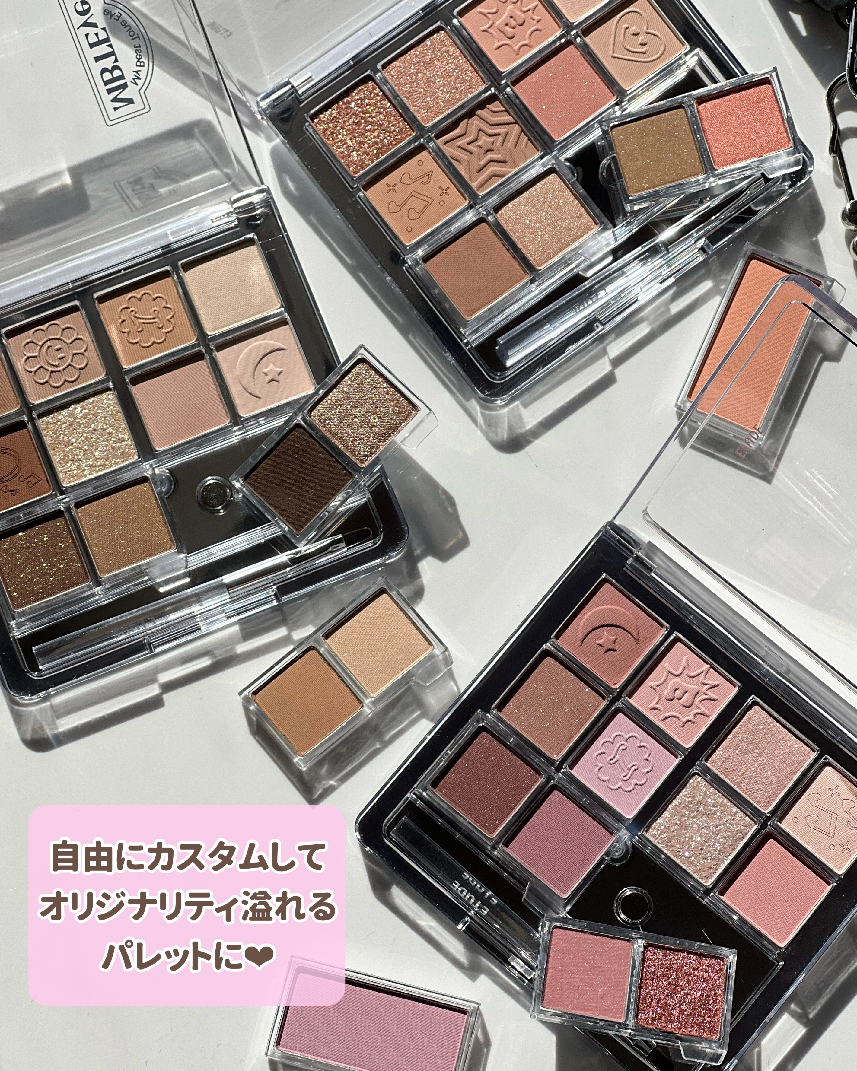 マイベストトーンアイパレット/ETUDE/アイシャドウパレットを使ったクチコミ（3枚目）
