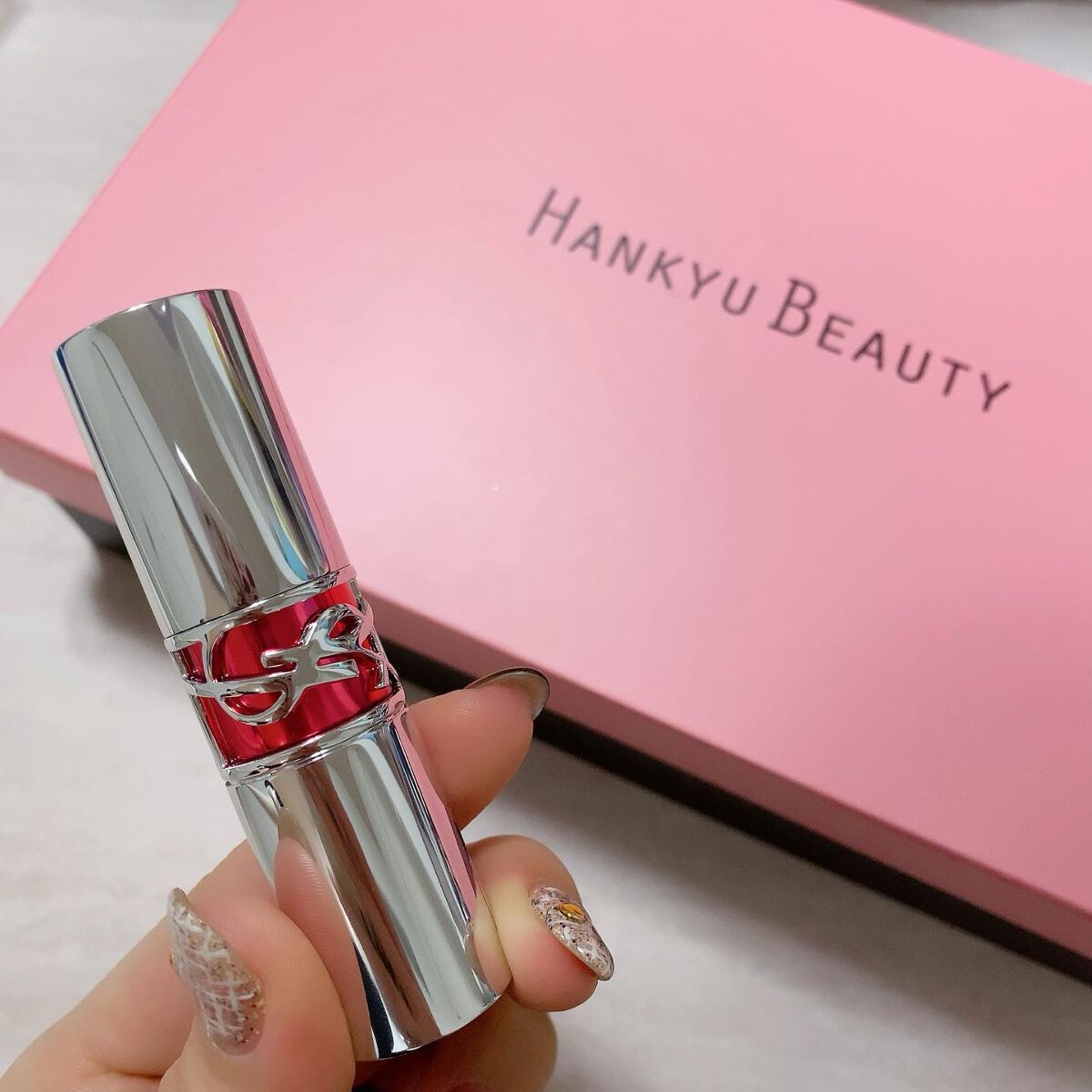 YSL ラブシャイン キャンディグレーズ/YVES SAINT LAURENT BEAUTE/口紅を使ったクチコミ（2枚目）
