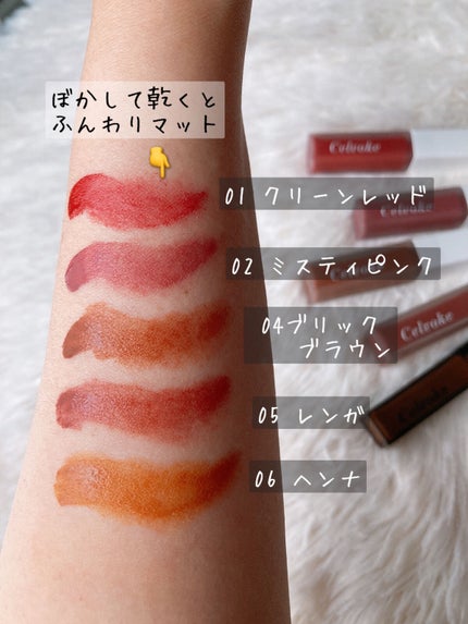 エンスロール マット リップス/Celvoke/口紅を使ったクチコミ(4枚目)