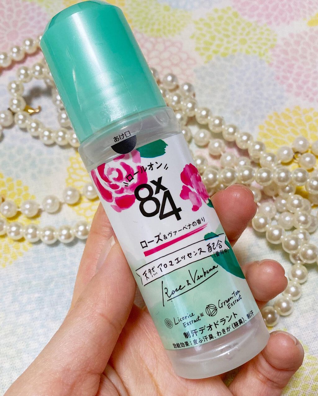 ロールオン ローズ＆ヴァーベナの香り/８ｘ４/デオドラント・制汗剤を使ったクチコミ（3枚目）