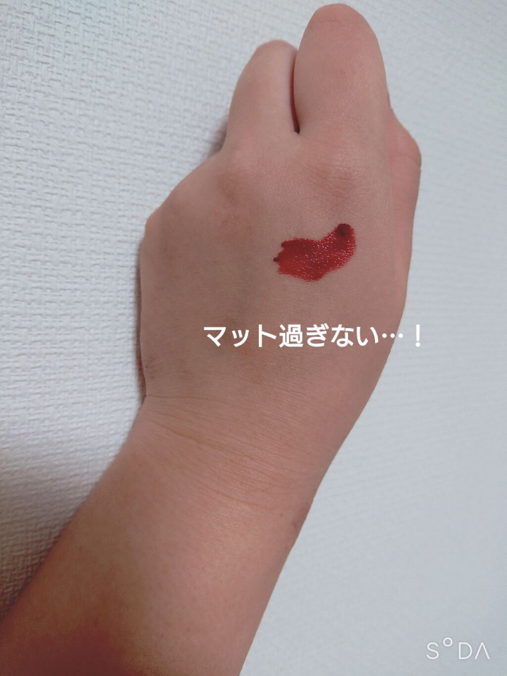 ウォータリーリップティント マット 06 ベリーブラウン/ミゼルエディ/リップティントを使ったクチコミ（1枚目）