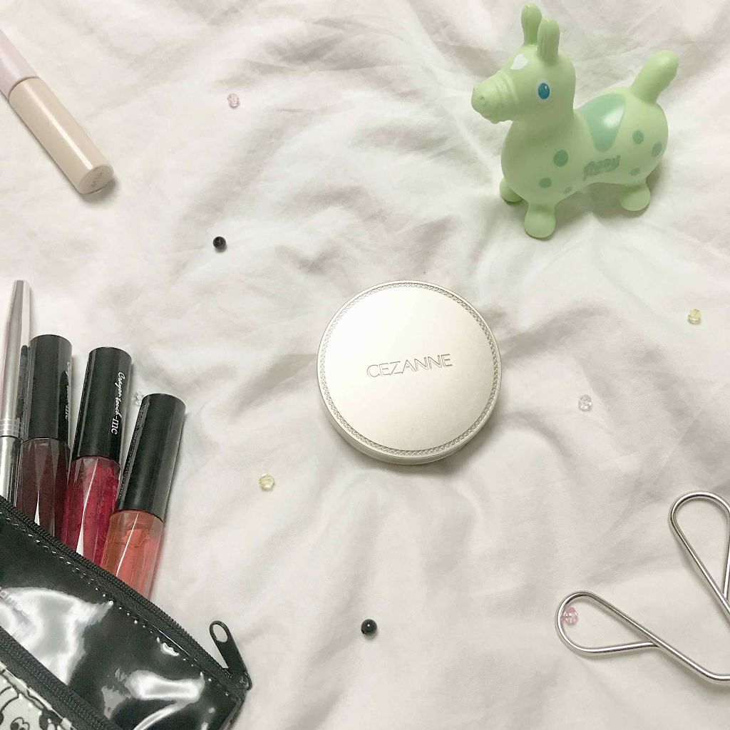 UVシルクフェイスパウダー/CEZANNE/プレストパウダーを使ったクチコミ(1枚目)