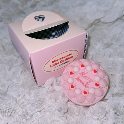 ハッピーユアデイクッション/Merrymonde/クッションファンデーションを使ったクチコミ(1枚目)