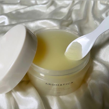 オレンジクレンジングシャーベット/AROMATICA/クレンジングバームを使ったクチコミ(2枚目)