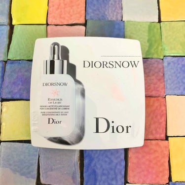 スノー エッセンス オブ ライト （医薬部外品）/Dior/美容液を使ったクチコミ（1枚目）