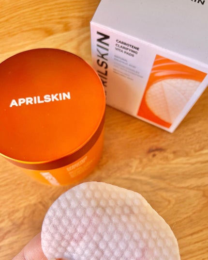 ananamargaret on LIPS 「エイプリルスキンのカロテンクラリファイングビタパッドのご紹介で..」(6枚目)