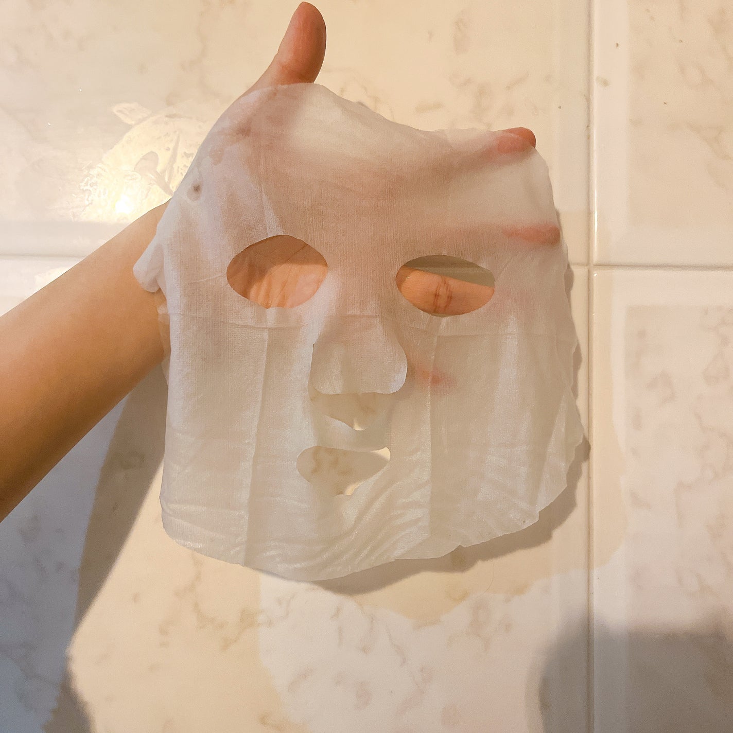 グリーンダーマ マイルドシカ カーミングケア マスク/ネイチャーリパブリック/シートマスク・パックを使ったクチコミ(2枚目)