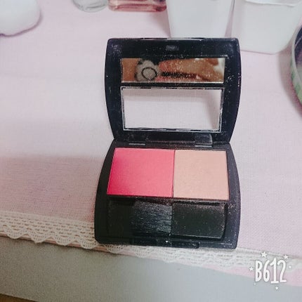 エルファー プリンセスデュオカラーチーク A/DAISO/パウダーチークを使ったクチコミ(2枚目)