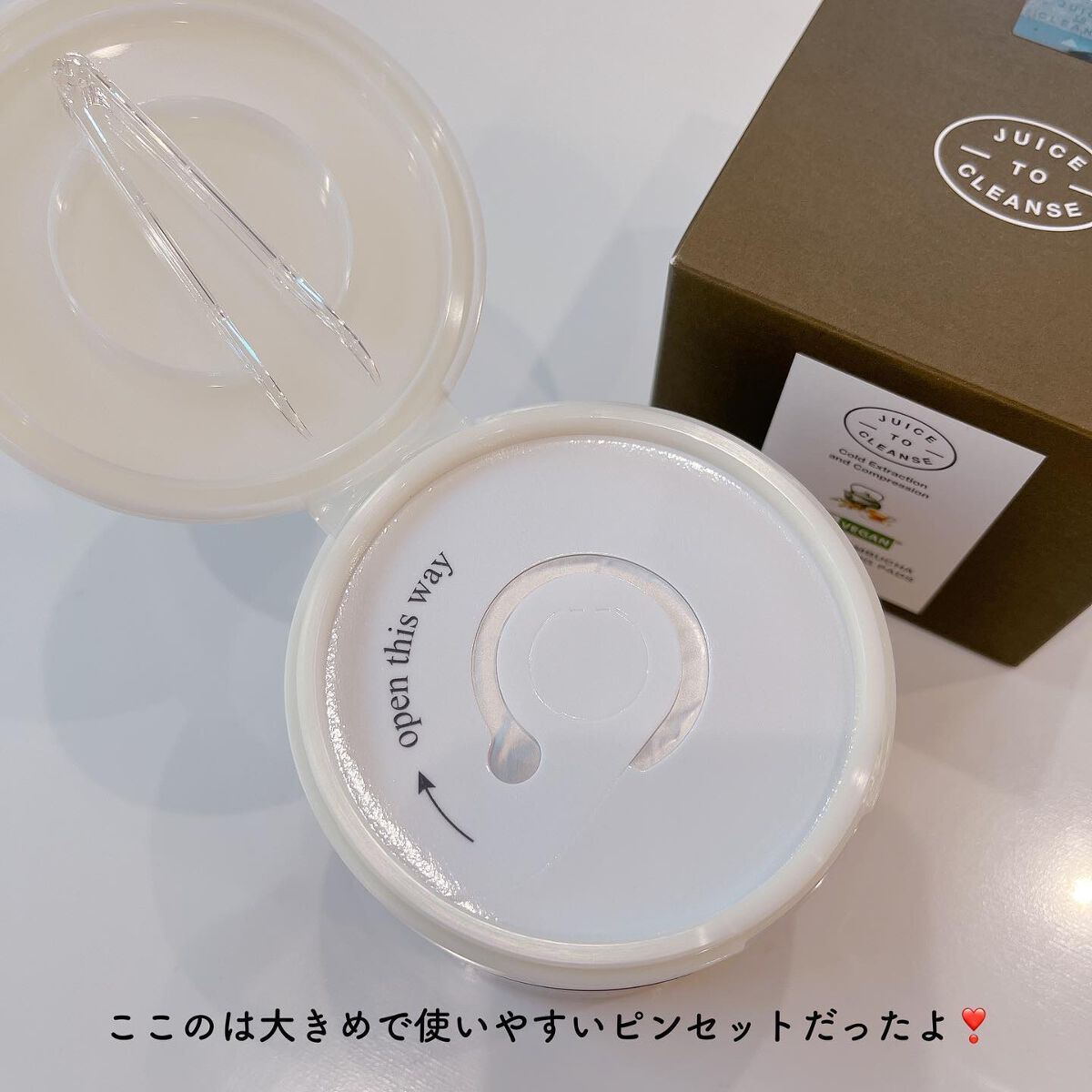 ビネガー コンブチャ ヴィーガン カーミングパッド/JUICE TO CLEANSE/トナーパッドを使ったクチコミ(5枚目)