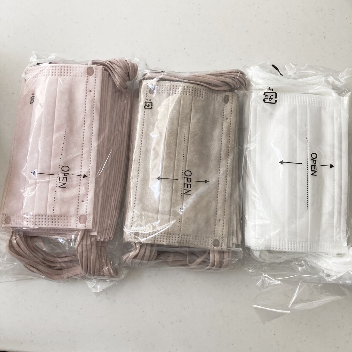 NON-WOVEN FACE MASK/3COINS/マスクを使ったクチコミ（3枚目）