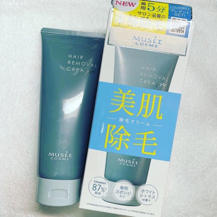 ミュゼコスメ メンズ 薬用ヘアリムーバルクリーム ホワイトシトラスの香り/ミュゼコスメ/除毛クリームを使ったクチコミ(1枚目)