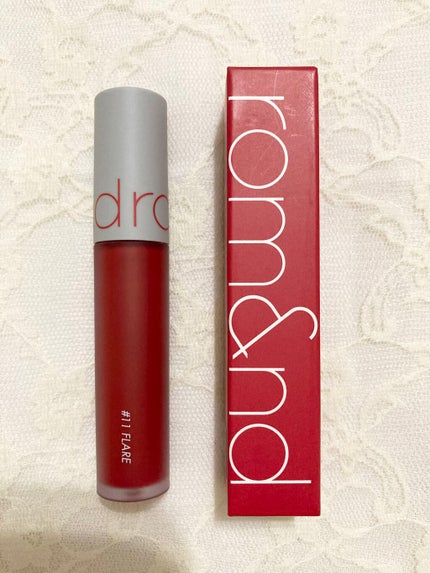 ゼロベルベットティント/rom&nd/リップティントを使ったクチコミ(1枚目)