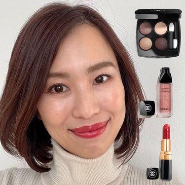 ひろみ♡CHANELをこよなく愛するアラフォー on LIPS 「【CHANELの赤リップ💄】CHANELの赤リップと言えば『ル..」（1枚目）