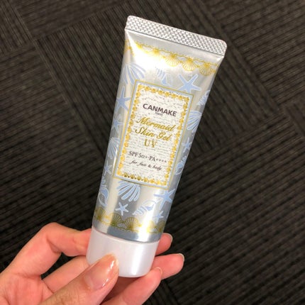 マーメイドスキンジェルUV/キャンメイク/日焼け止めジェルを使ったクチコミ(1枚目)