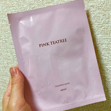 ピンクティーツリーマスクパック/APLIN/シートマスク・パックを使ったクチコミ(3枚目)