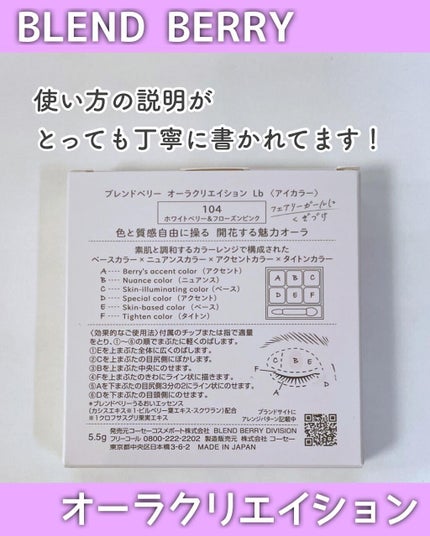 ãªãŒã©ã¯ãªãšã€ã·ã§ã³/BLEND BERRY/ã¢ã€ã·ã£ããŠãã¬ããã䜿ã£ãã¯ãã³ãïŒ4æç®ïŒ