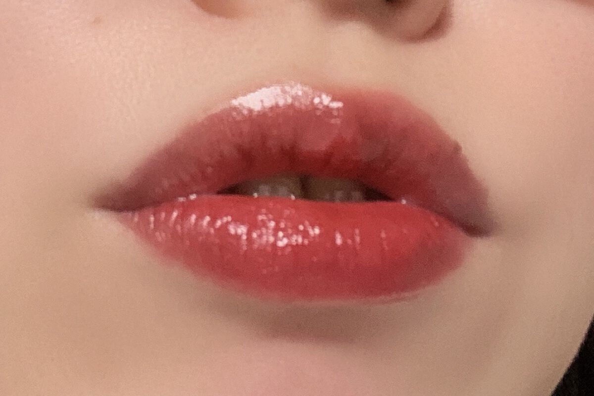 ザ ウォータリーデューティント WD9 ミスター ストレンジャー/MERZY/リップティントを使ったクチコミ（2枚目）