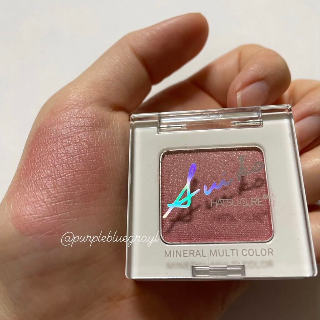 SUIKOミネラルマルチカラー/SUIKO HATSUCURE/単色アイシャドウを使ったクチコミ(4枚目)