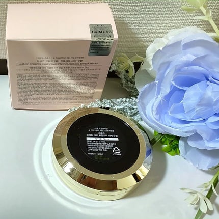 CORRECT CARE COMPLETE CC CUSHION/ラミューズ/クッションファンデーションを使ったクチコミ(2枚目)