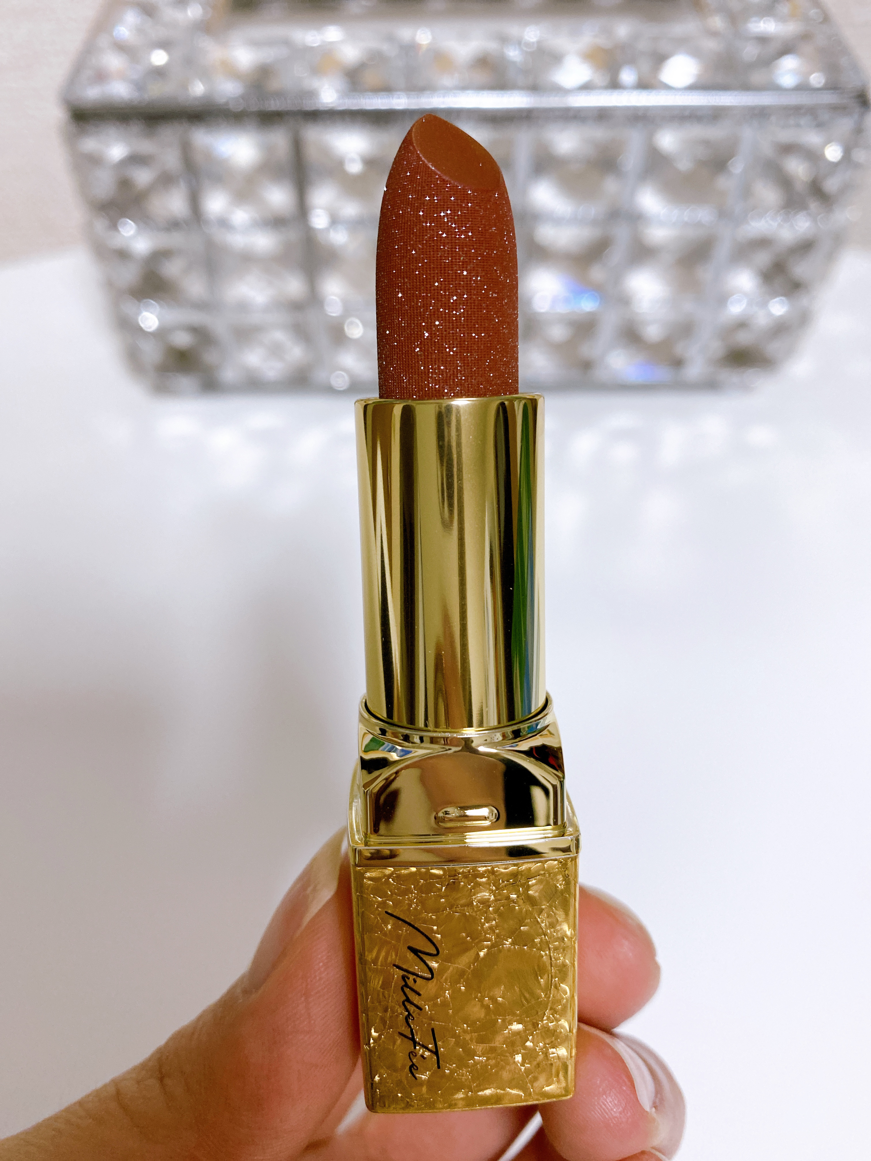 フェアリールージュ 05 神秘/MilleFée/口紅を使ったクチコミ（2枚目）