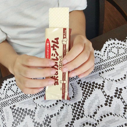 鉄&カルシウムウエハース/井藤漢方製薬/食品を使ったクチコミ(4枚目)