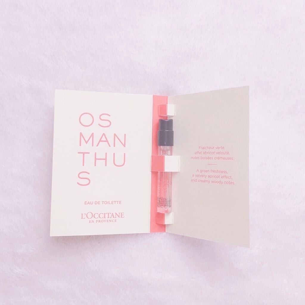 オスマンサス オードトワレ/L'OCCITANE/香水(レディース)を使ったクチコミ(5枚目)