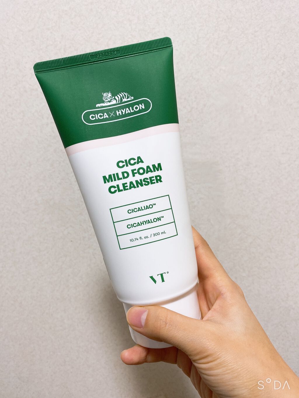 CICA マイルドフォームクレンザー/VT/洗顔フォームを使ったクチコミ(1枚目)