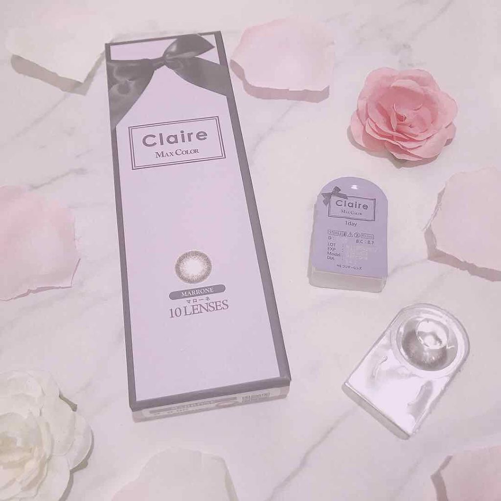クレアバイマックスカラー/Claire/カラーコンタクトレンズを使ったクチコミ（1枚目）
