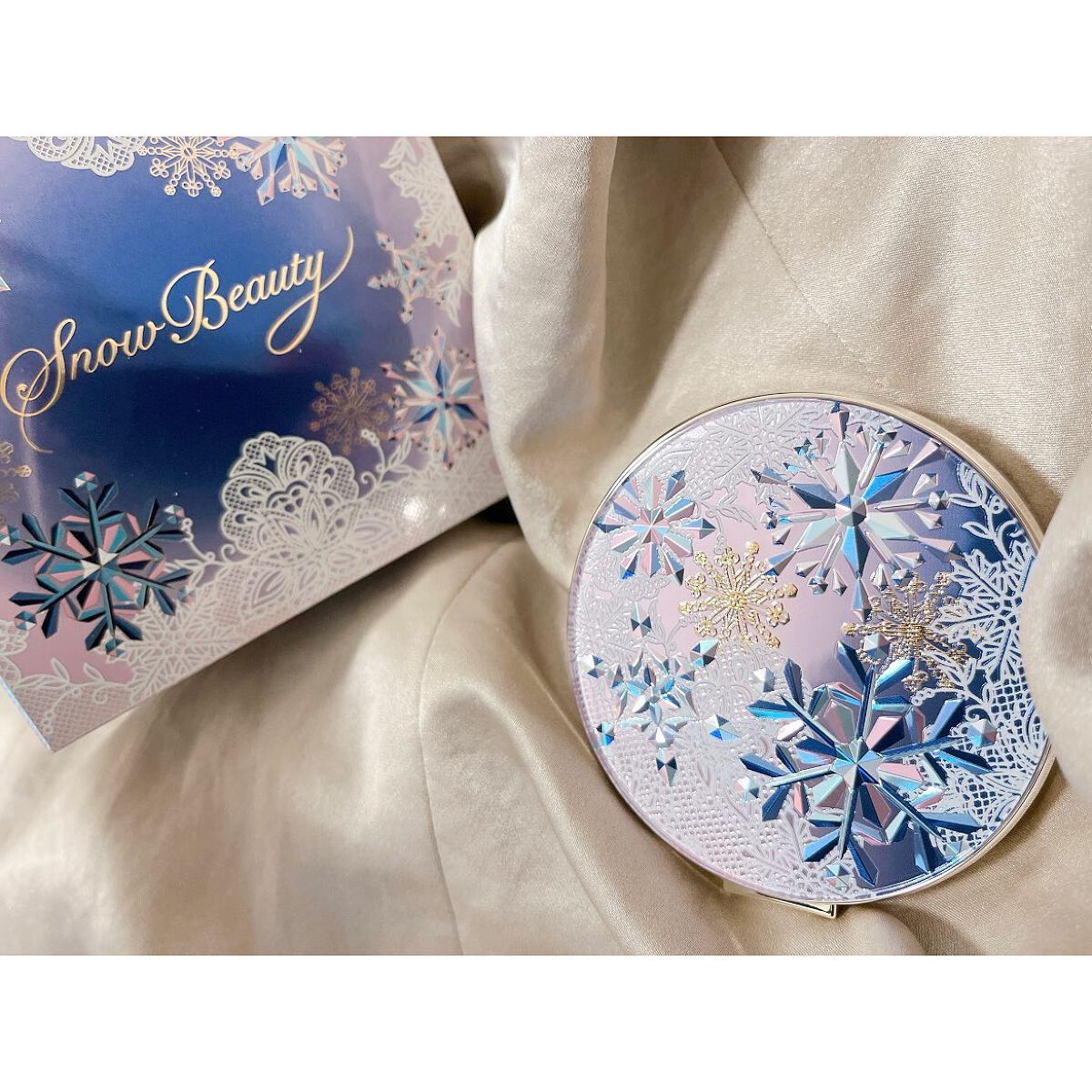 ブライトニング スキンケアパウダー 2022/スノービューティー/プレストパウダーを使ったクチコミ（1枚目）