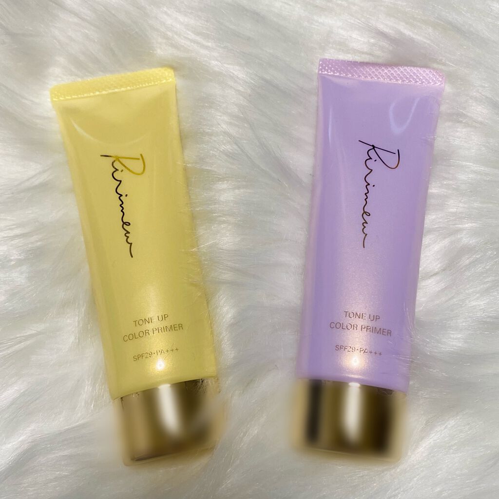 トーンアップカラープライマー /Ririmew/化粧下地を使ったクチコミ(2枚目)