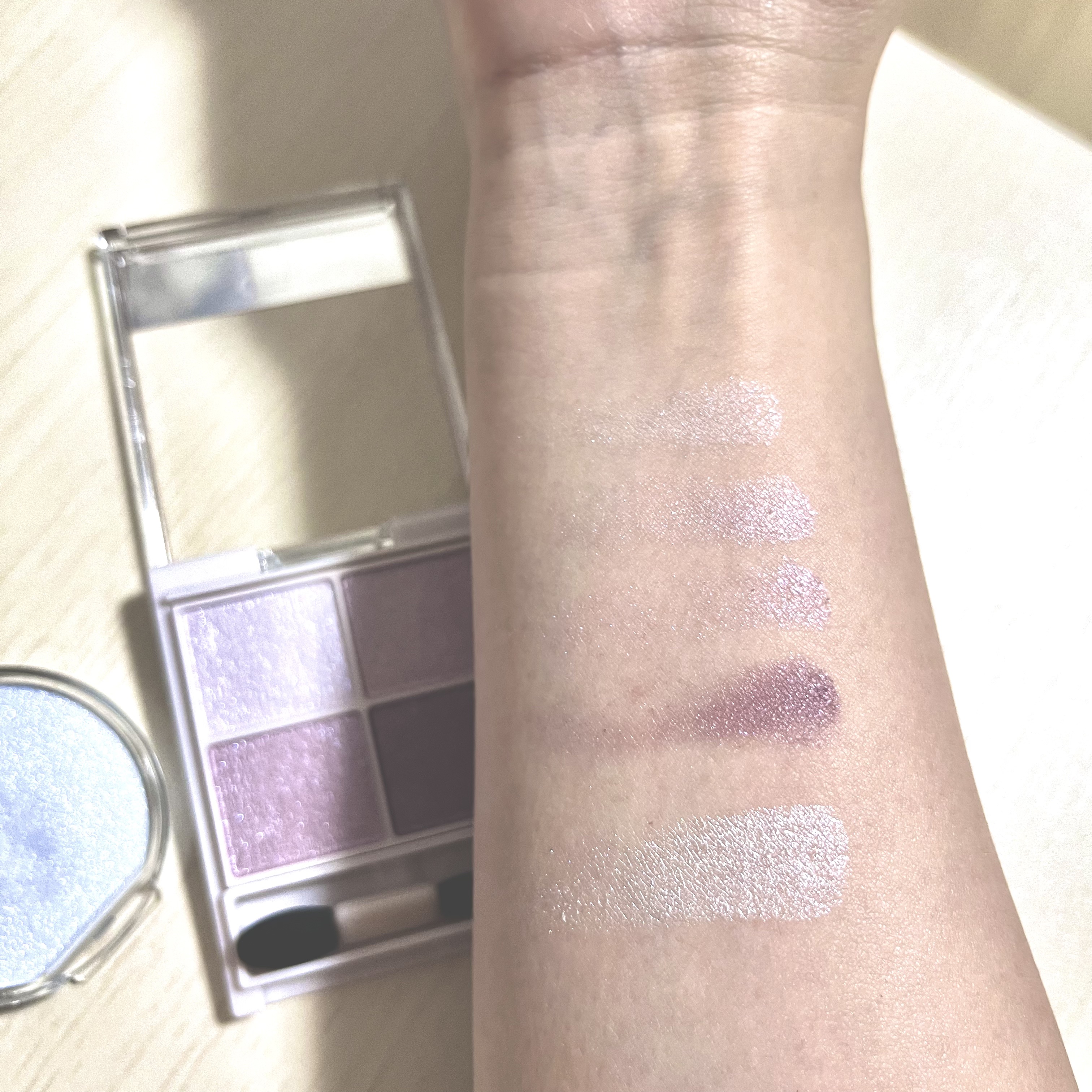 シルキースフレアイズ/キャンメイク/アイシャドウパレットを使ったクチコミ（2枚目）