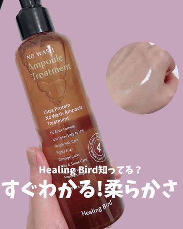 ノーウォッシュセラム　トリートメント/Healing bird/ヘアオイルを使ったクチコミ（1枚目）