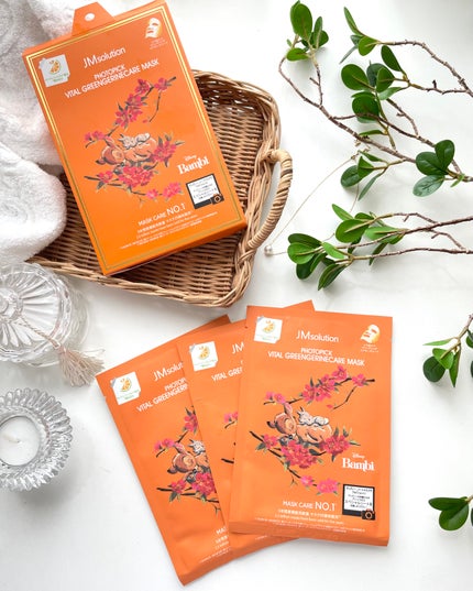 フォトピックヴィアタンジェリン抽出物マスク/JMsolution-japan edition-/シートマスク・パックを使ったクチコミ(1枚目)