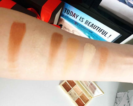 ハーシー プレイカラーアイズミニ/ETUDE/アイシャドウパレットを使ったクチコミ(3枚目)