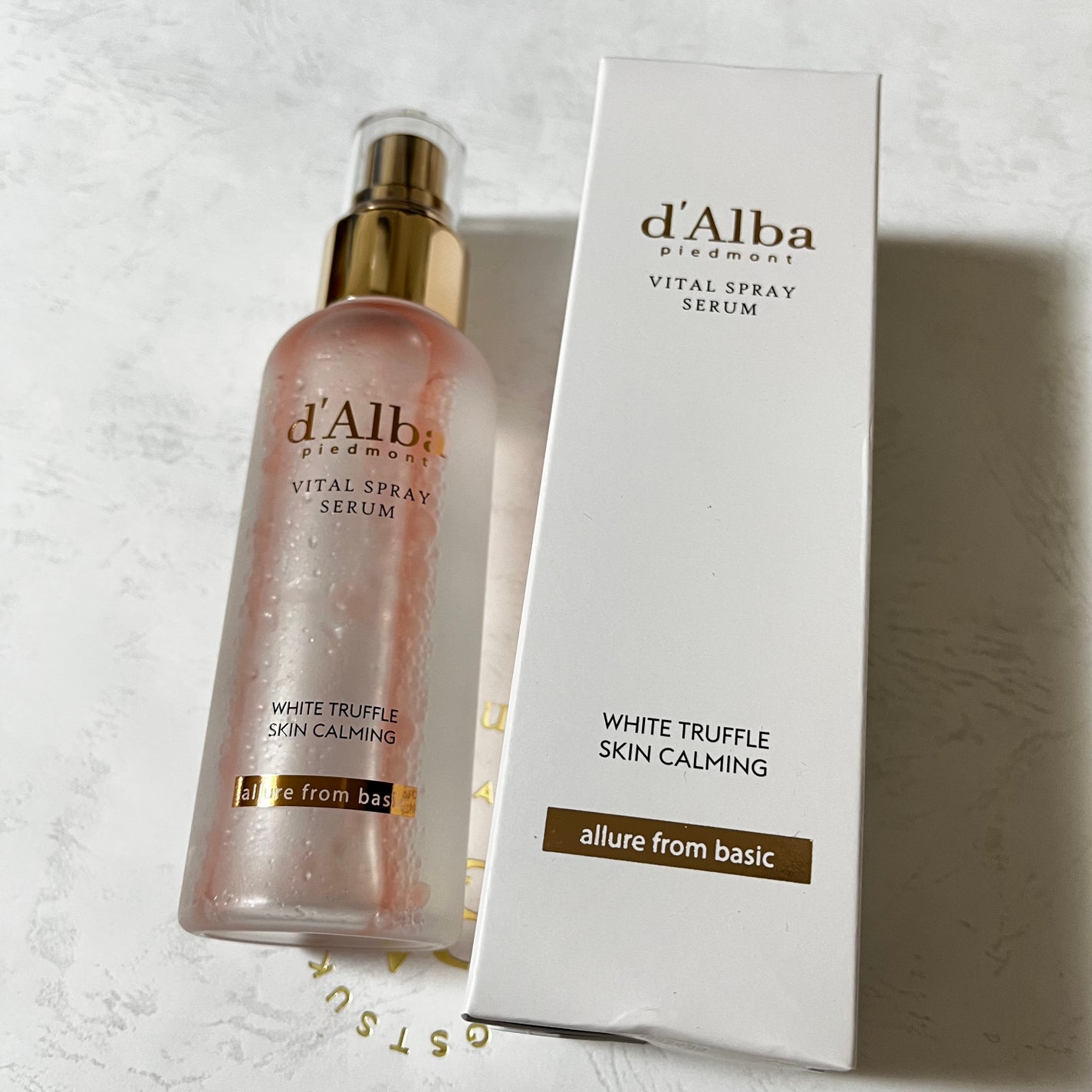 ダルバ ホワイトトリュフバイタルスプレーセラム/ダルバ/ミスト状化粧水を使ったクチコミ(1枚目)