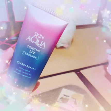 スキンアクア トーンアップUVエッセンス/スキンアクア/日焼け止めクリームを使ったクチコミ(1枚目)