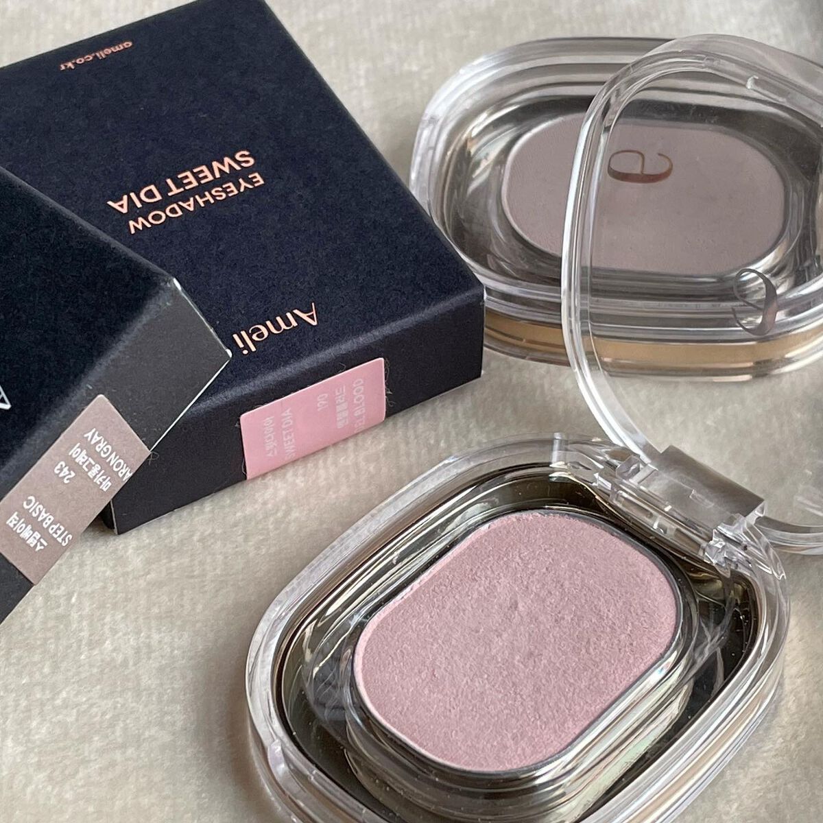 STEP BASIC EYESHADOW/Ameli/単色アイシャドウを使ったクチコミ(1枚目)