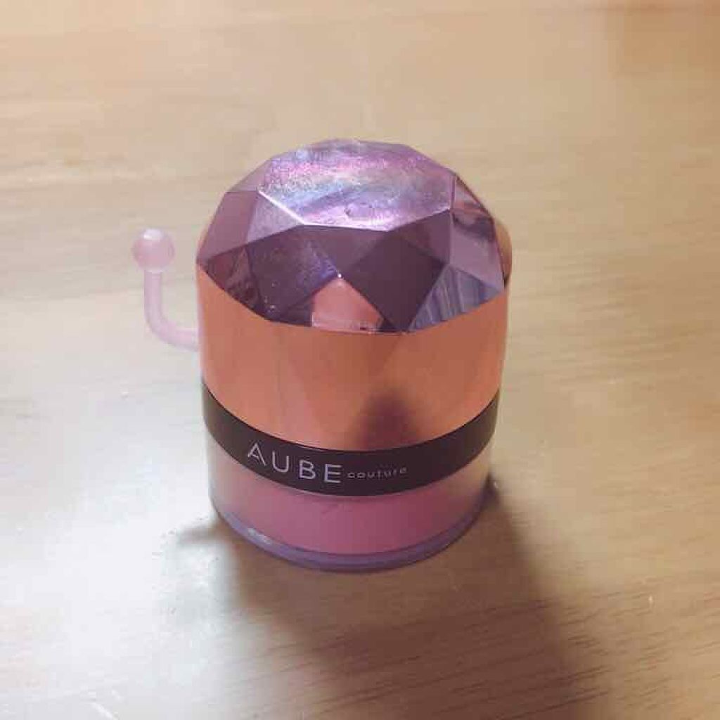 ぽんぽんチーク/AUBE/パウダーチークを使ったクチコミ(1枚目)