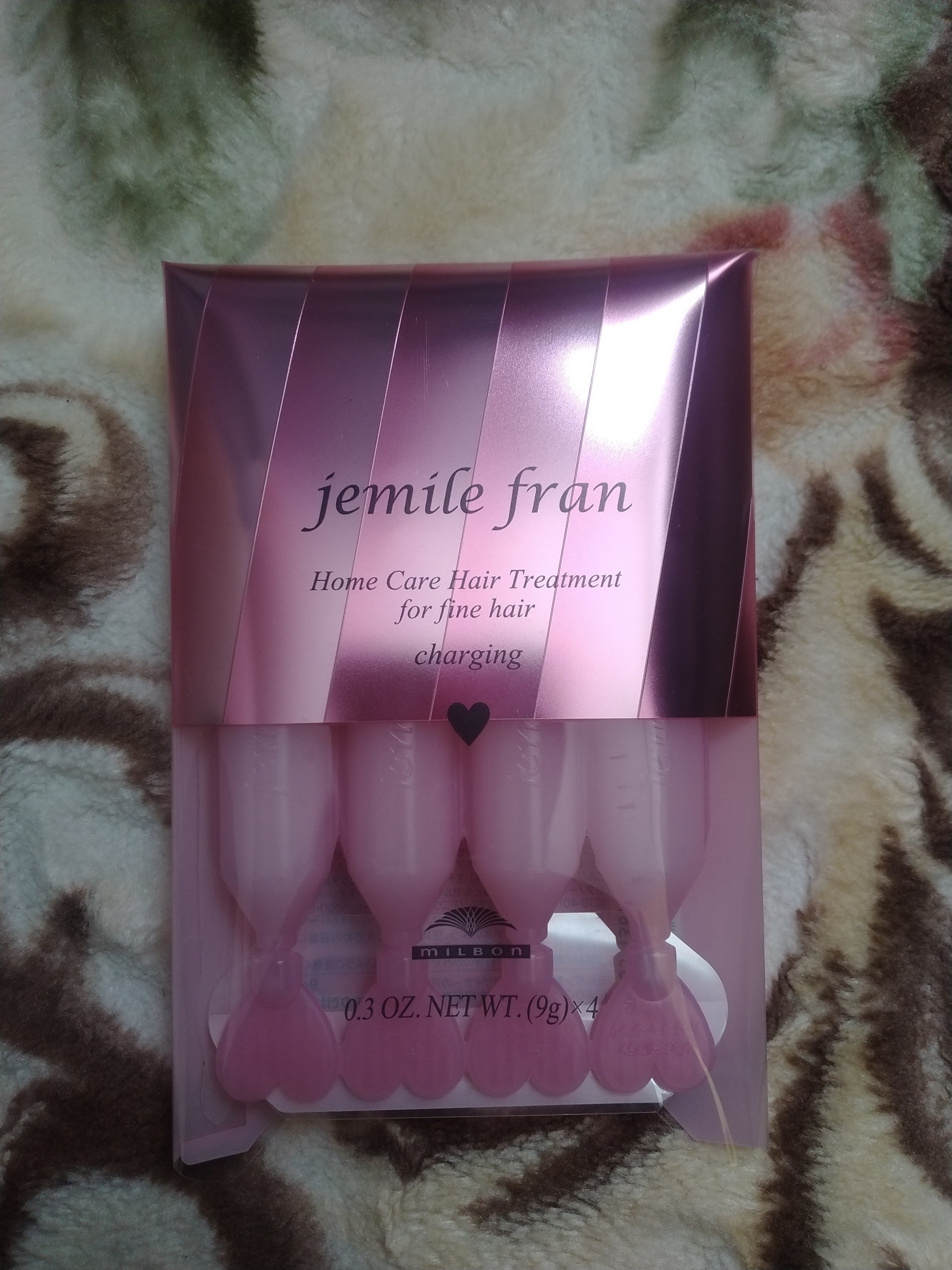 ジェミールフラン ヘアケアシリーズ サロントリートメント ハートチャージング/ジェミールフラン/洗い流すヘアトリートメントを使ったクチコミ（1枚目）