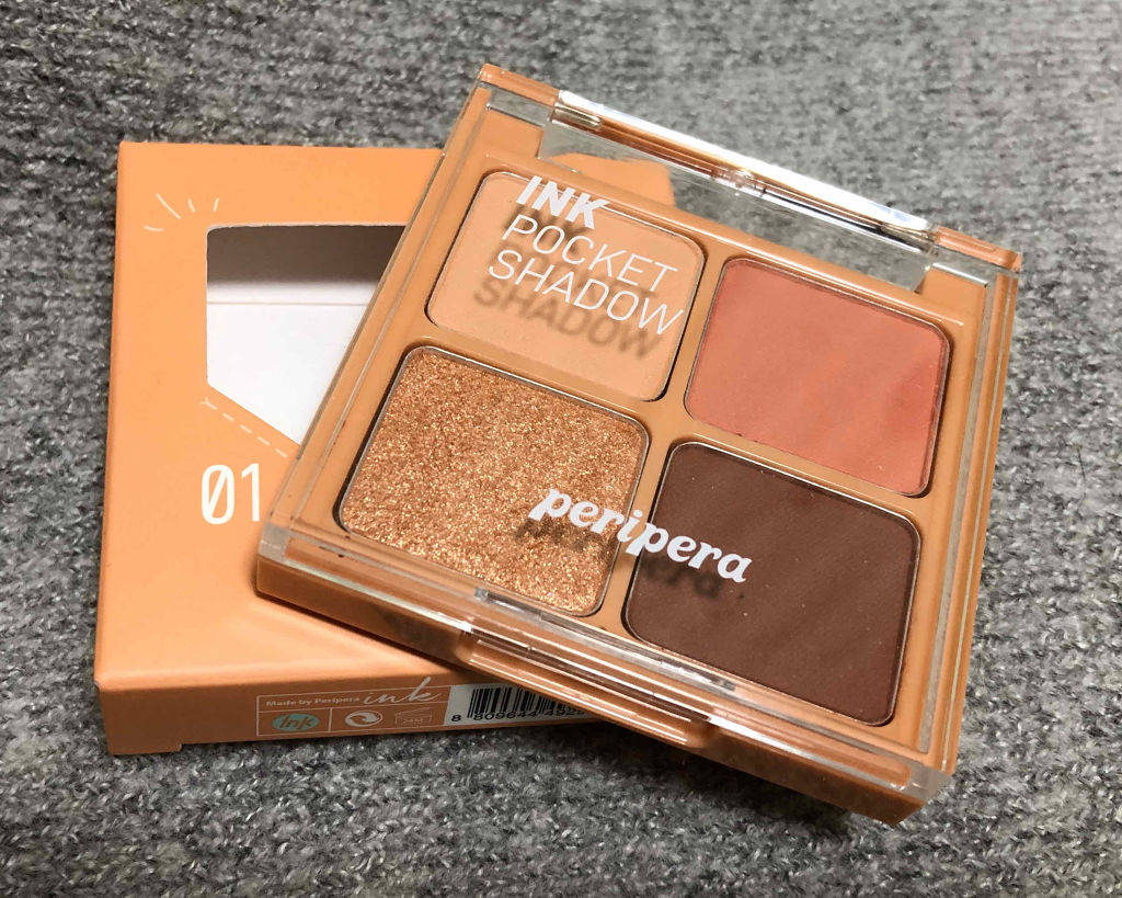 ペリペラ インク ポケット シャドウ パレット/PERIPERA/アイシャドウパレットを使ったクチコミ（1枚目）