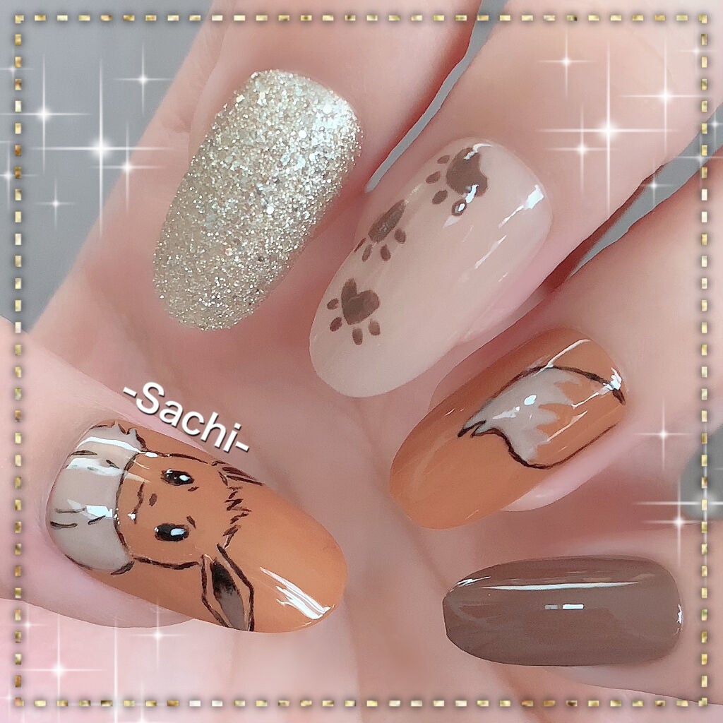 カラフルネイルズ/キャンメイク/マニキュアを使ったクチコミ(3枚目)