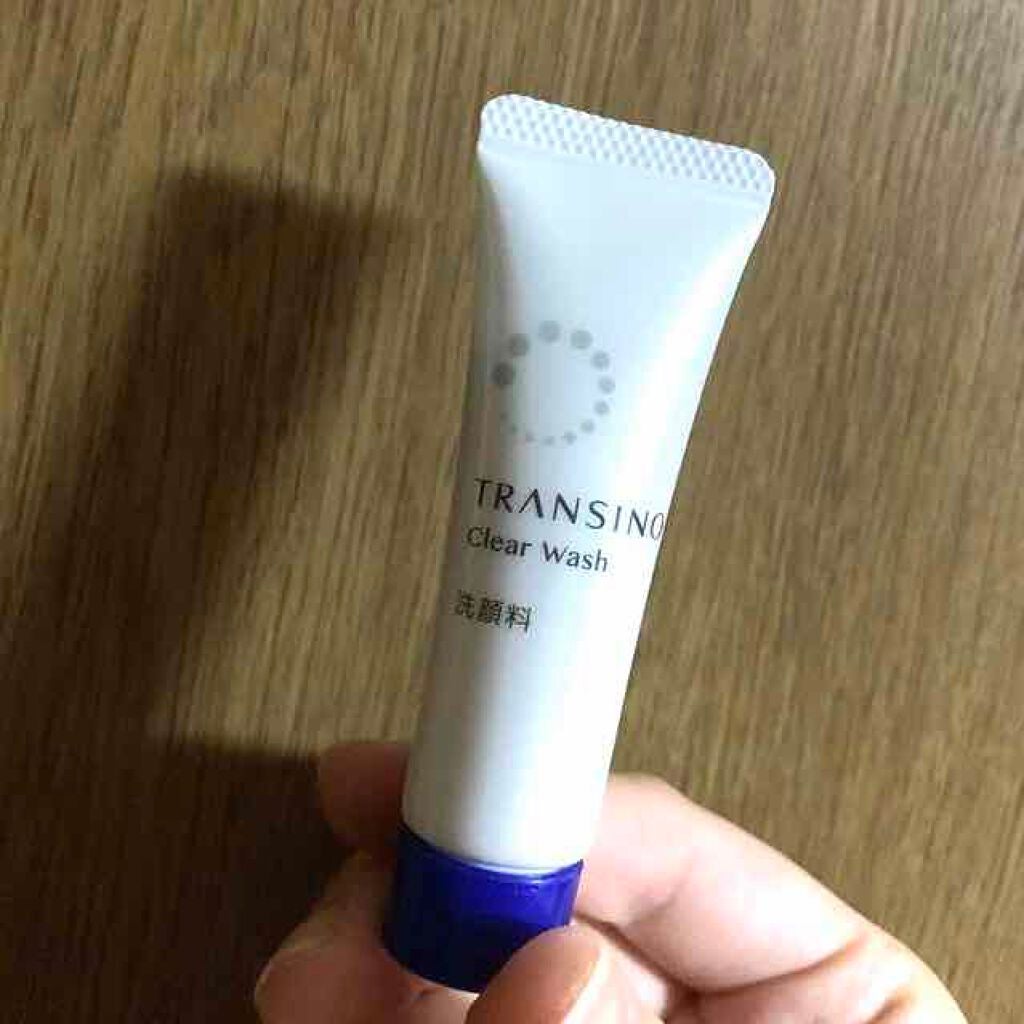 薬用クリアウォッシュ/トランシーノ/洗顔フォームを使ったクチコミ(1枚目)
