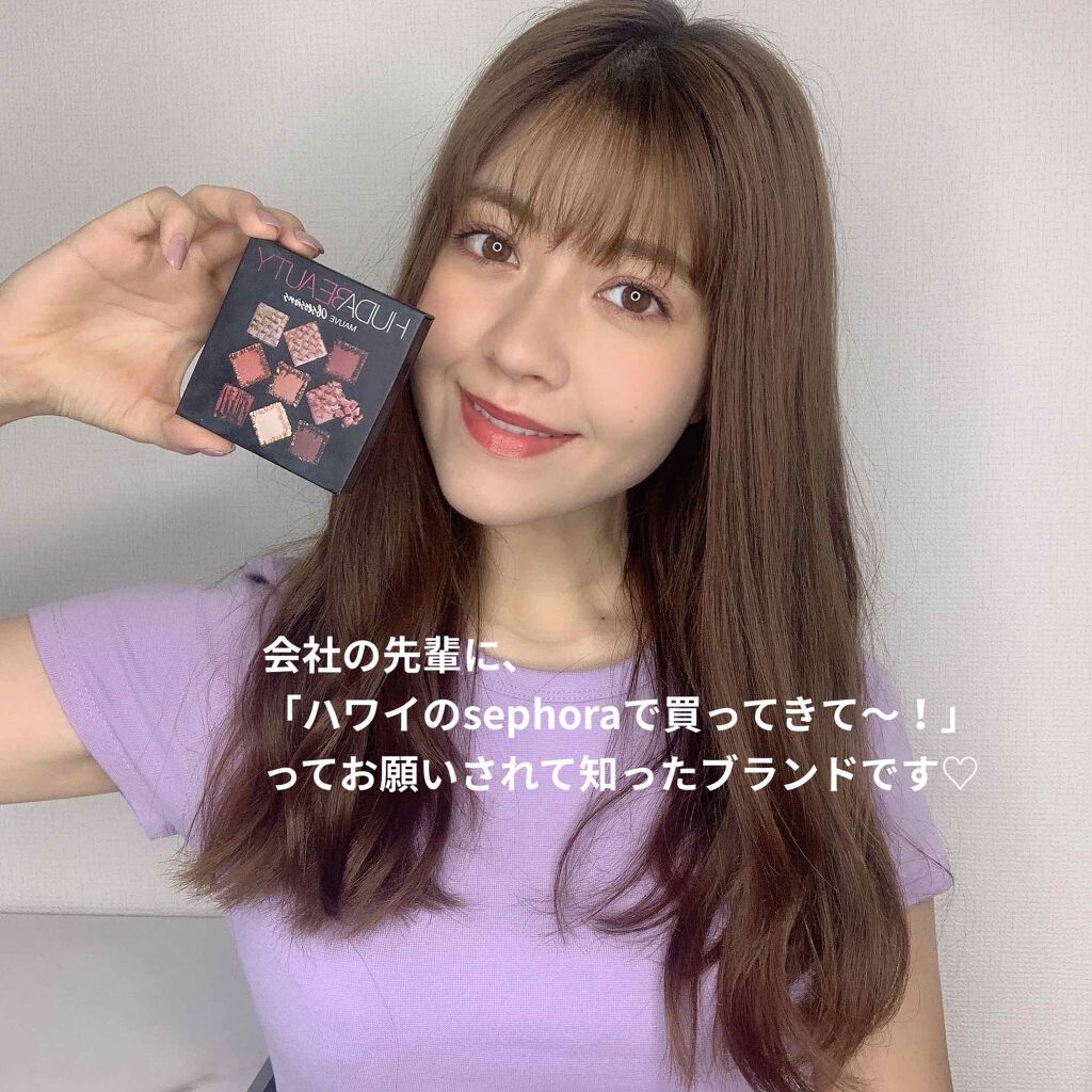 Obsessions Eyeshadow Palette/Huda Beauty/アイシャドウパレットを使ったクチコミ（1枚目）
